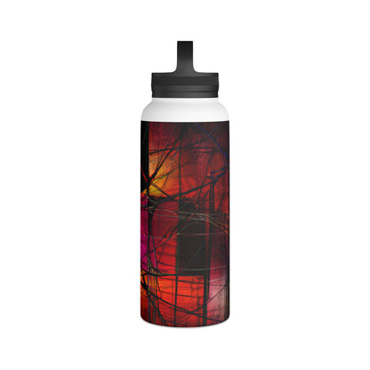 Evelyn Harrison - Strong Force, Abstractly - Stainless Steel Water Bottle