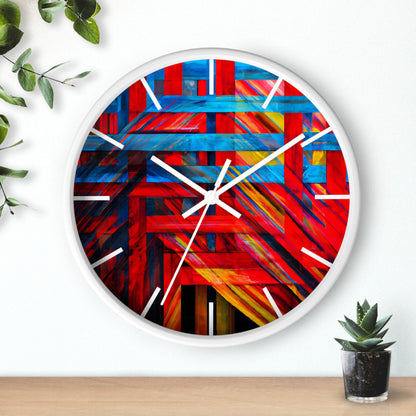 Maria Steinberg - Gravity Force, Abstractly - Wall Clock