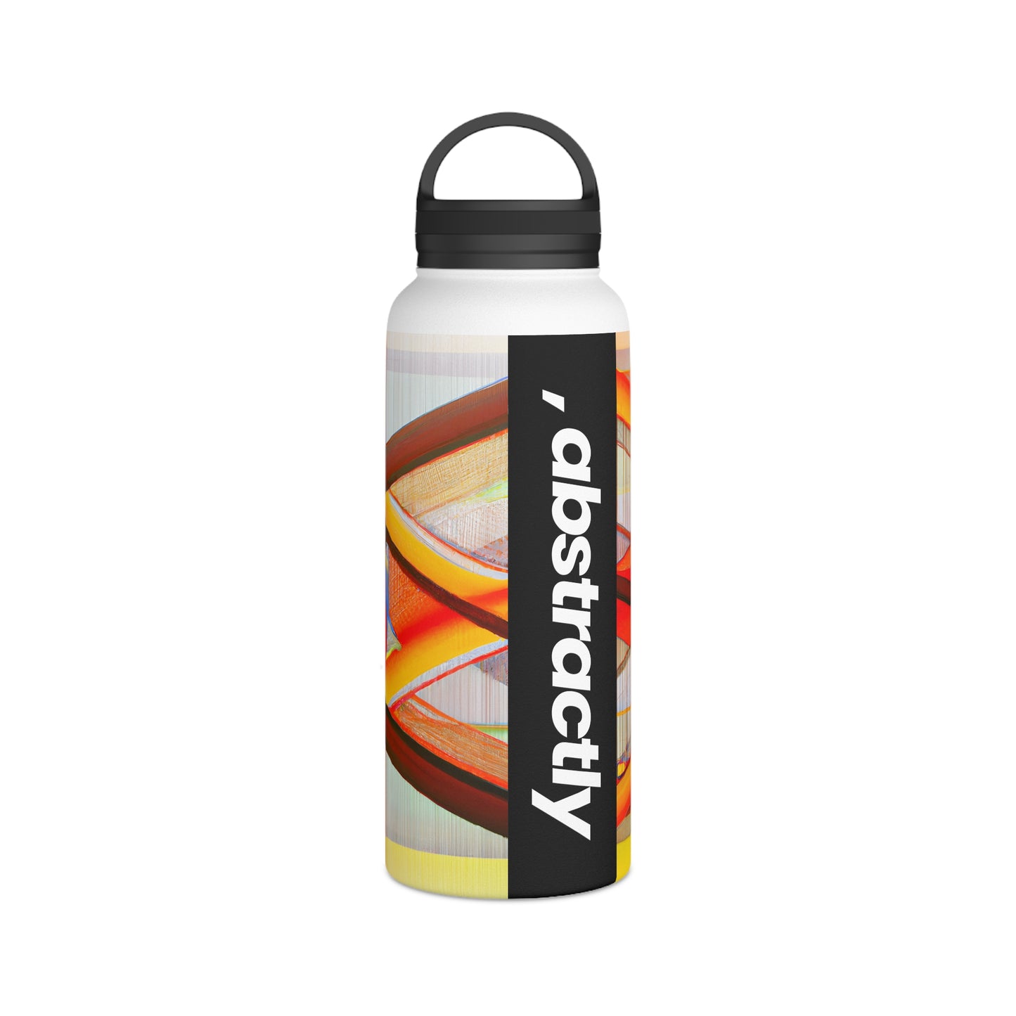 Dorian Stansfield - Magnetic Force, Abstractly - Stainless Steel Water Bottle