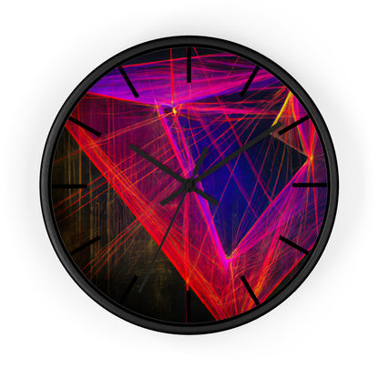 Lena Richmond - Magnetic Force, Abstractly - Wall Clock