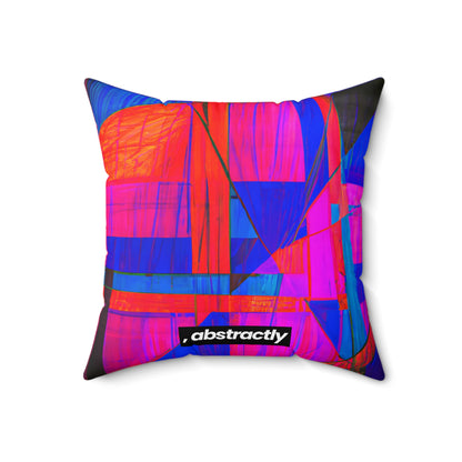 Arthur Blackwood - Normal Force, Abstractly - Faux Suede Throw Pillow