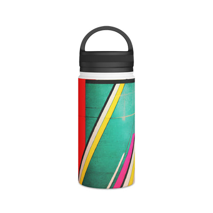 Lillian Rutherford - Gravity Force, Abstractly - Stainless Steel Water Bottle