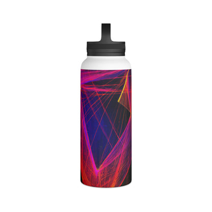 Lena Richmond - Magnetic Force, Abstractly - Stainless Steel Water Bottle