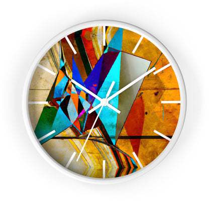 Irene Karlson - Strong Force, Abstractly - Wall Clock