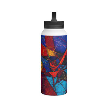 Lillian Thomason - Magnetic Force, Abstractly - Stainless Steel Water Bottle