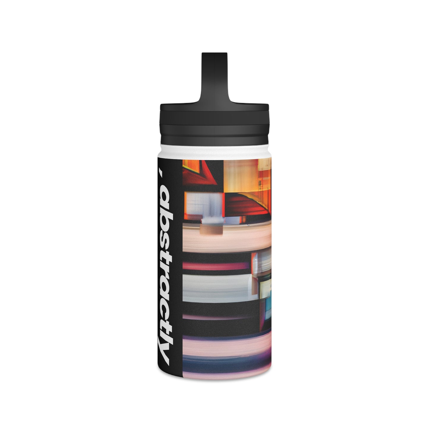 Harold Bloomfield - Strong Force, Abstractly - Stainless Steel Water Bottle