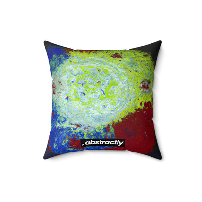 Seneca Sulphide - Chemistry, Abstractly - Faux Suede Throw Pillow