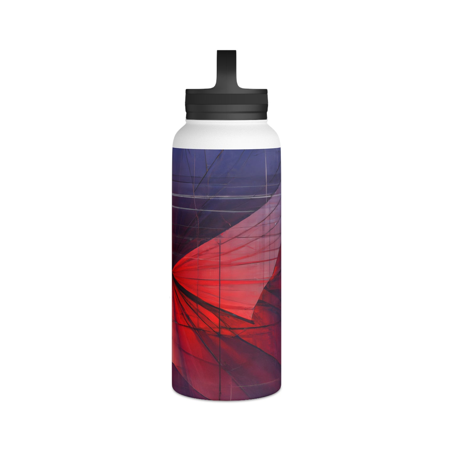 Margaret Haysley - Magnetic Force, Abstractly - Stainless Steel Water Bottle