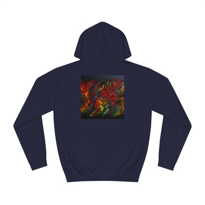 Frostfire Neonium - Chemistry, Abstractly - Hoodie