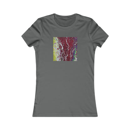 Azure Linxium - Chemistry, Abstractly - Ladies' Cut Tee