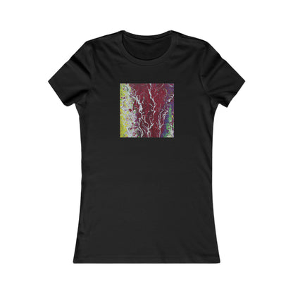 Azure Linxium - Chemistry, Abstractly - Ladies' Cut Tee