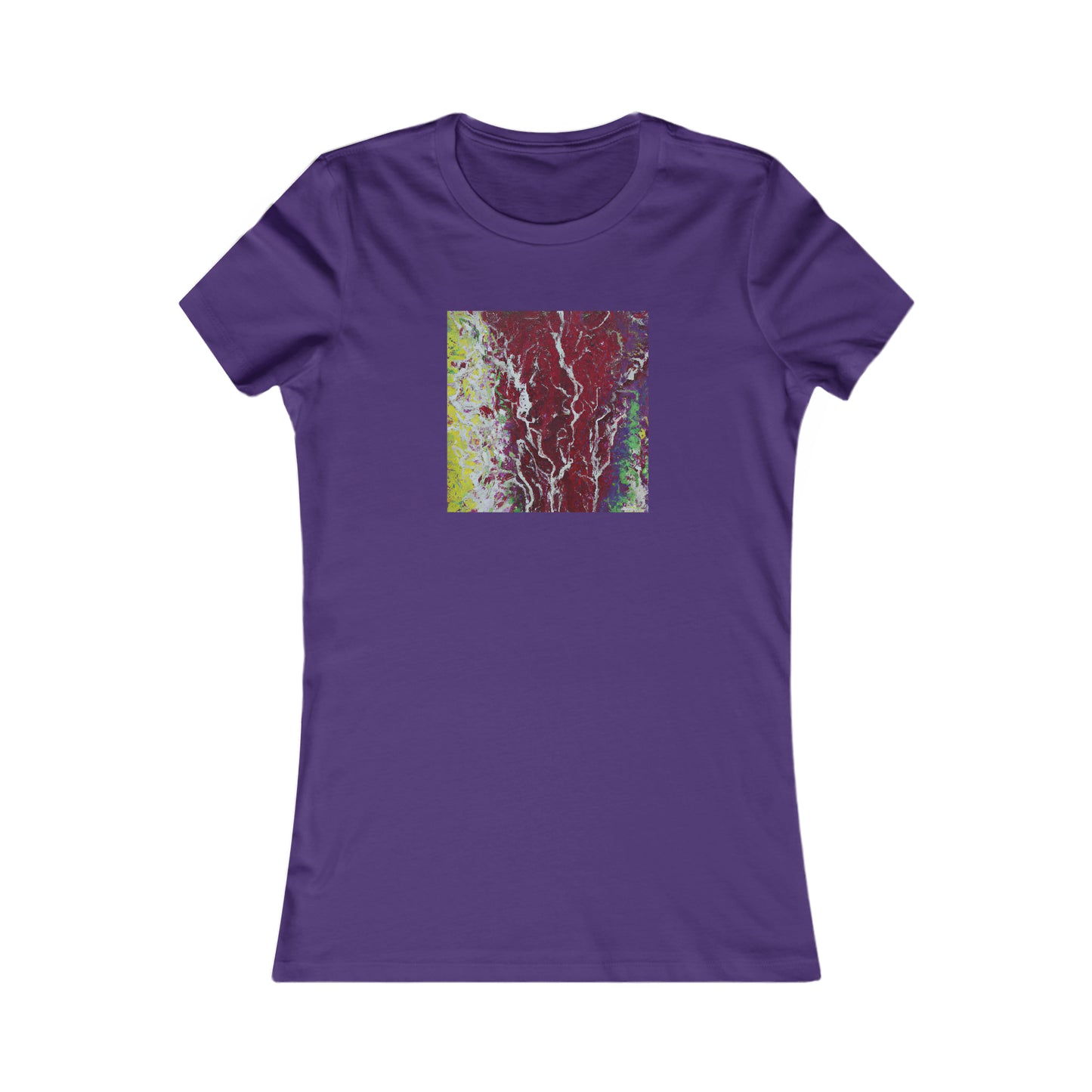 Azure Linxium - Chemistry, Abstractly - Ladies' Cut Tee