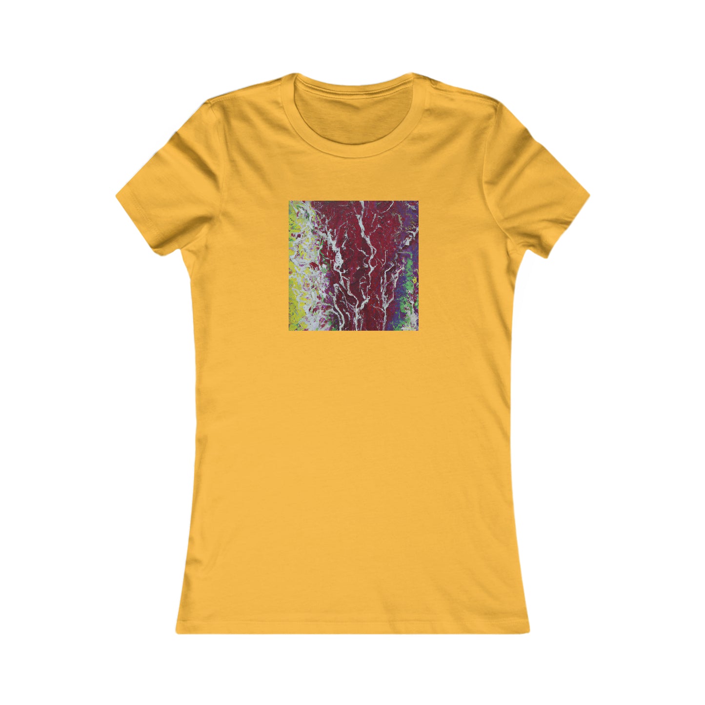 Azure Linxium - Chemistry, Abstractly - Ladies' Cut Tee