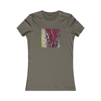 Azure Linxium - Chemistry, Abstractly - Ladies' Cut Tee