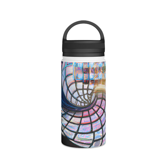 Margaret Haversham - Gravity Force, Abstractly - Stainless Steel Water Bottle