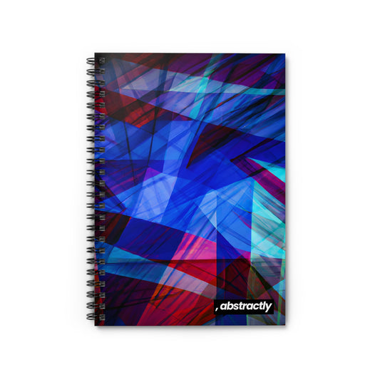 Lena Bernstein - Friction Force, Abstractly - Spiral Notebook