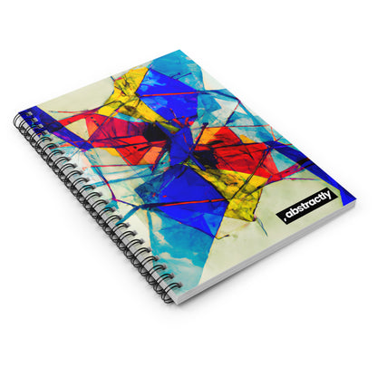 Geraldine Hallsworth - Tension Force, Abstractly - Spiral Notebook