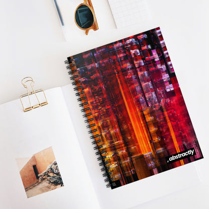 Harrison Blackwell - Air Resistance Force, Abstractly - Spiral Notebook