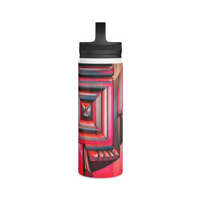 Leon Feldman - Magnetic Force, Abstractly - Stainless Steel Water Bottle