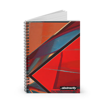 Victor Franklin - Normal Force, Abstractly - Spiral Notebook