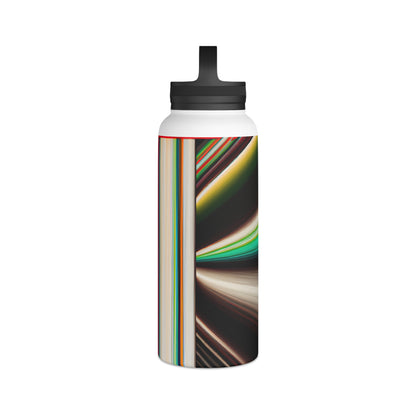 Ingrid Hartmann - Magnetic Force, Abstractly - Stainless Steel Water Bottle