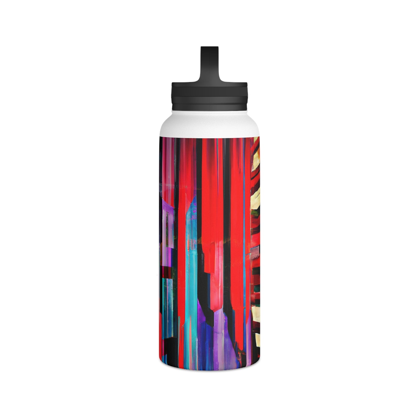 Herbert Steinberg - Air Resistance Force, Abstractly  - Stainless Steel Water Bottle