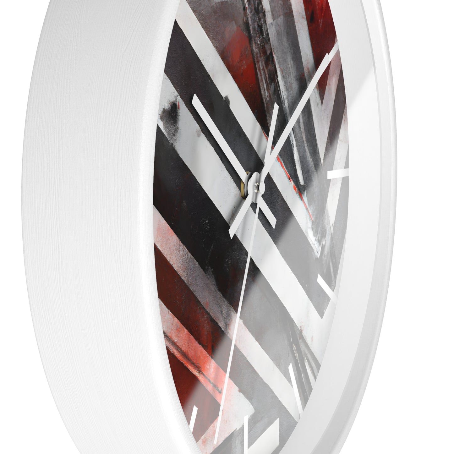 Ellis Porterfield - Tension Force, Abstractly - Wall Clock