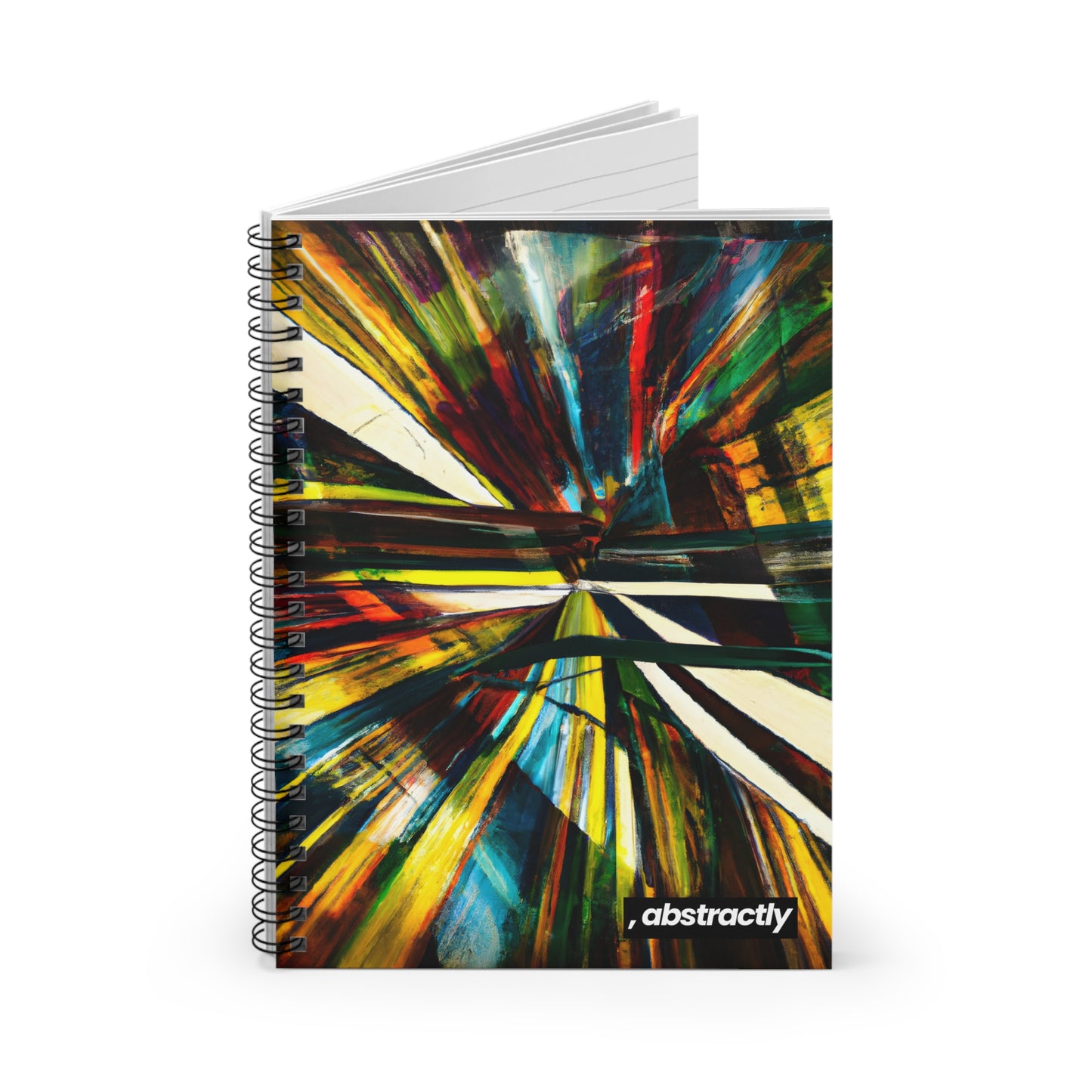 Daryl Norton - Electric Force, Abstractly - Spiral Notebook