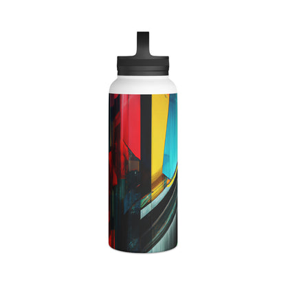 Walter Fiedler - Strong Force, Abstractly - Stainless Steel Water Bottle