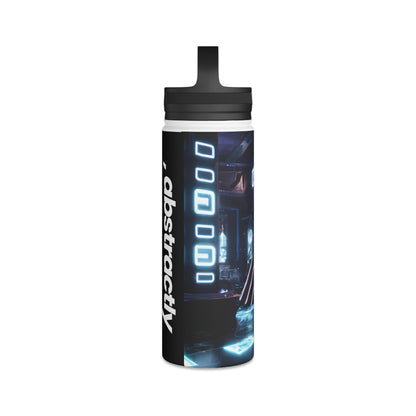 StarPeak Finance - Credit, Abstractly - Stainless Steel Water Bottle