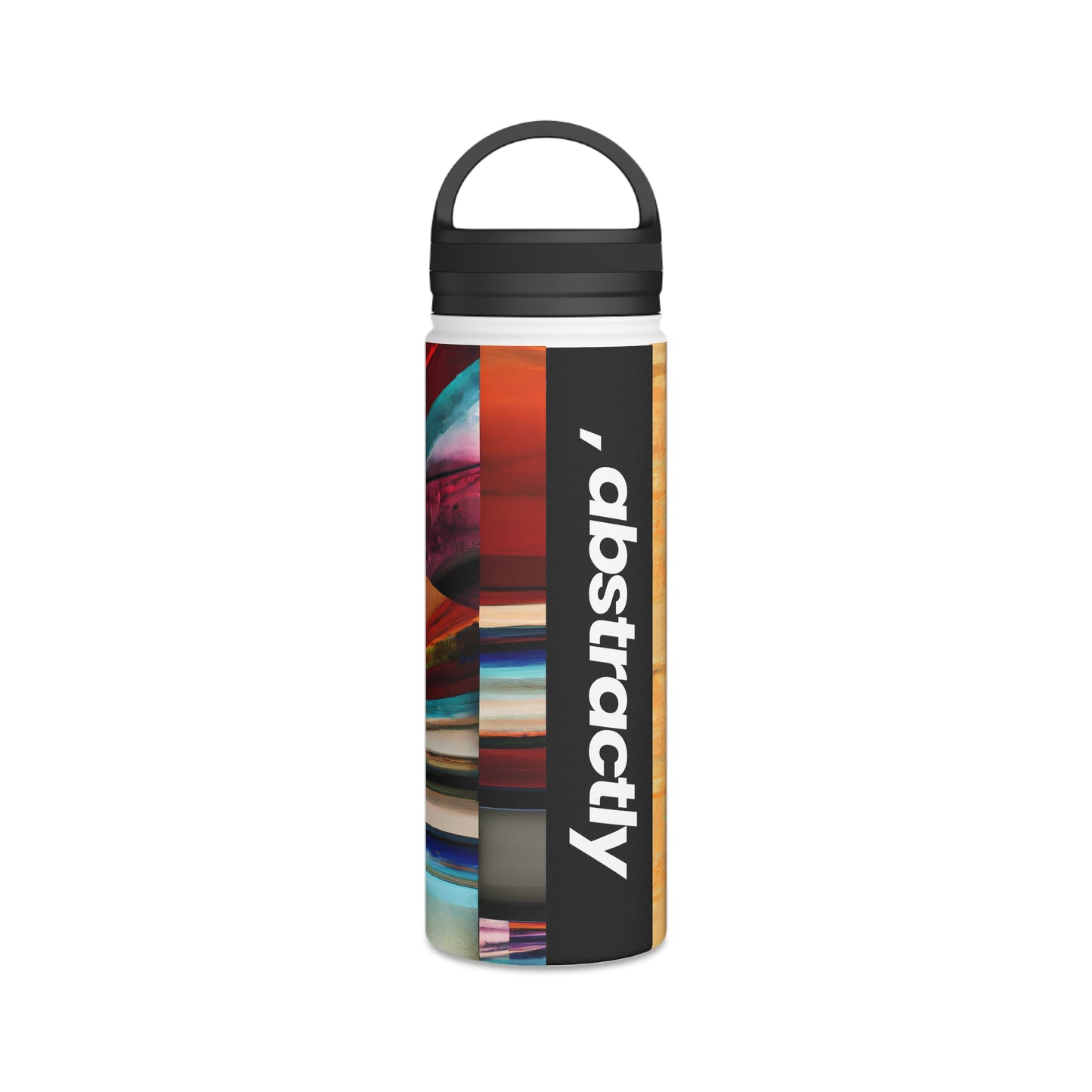 Alexandra Bouchard - Applied Force, Abstractly - Stainless Steel Water Bottle