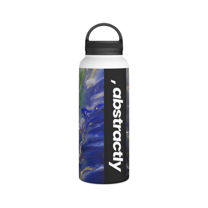 Lavoisier's Luminance - Chemistry, Abstractly - Stainless Steel Water Bottle