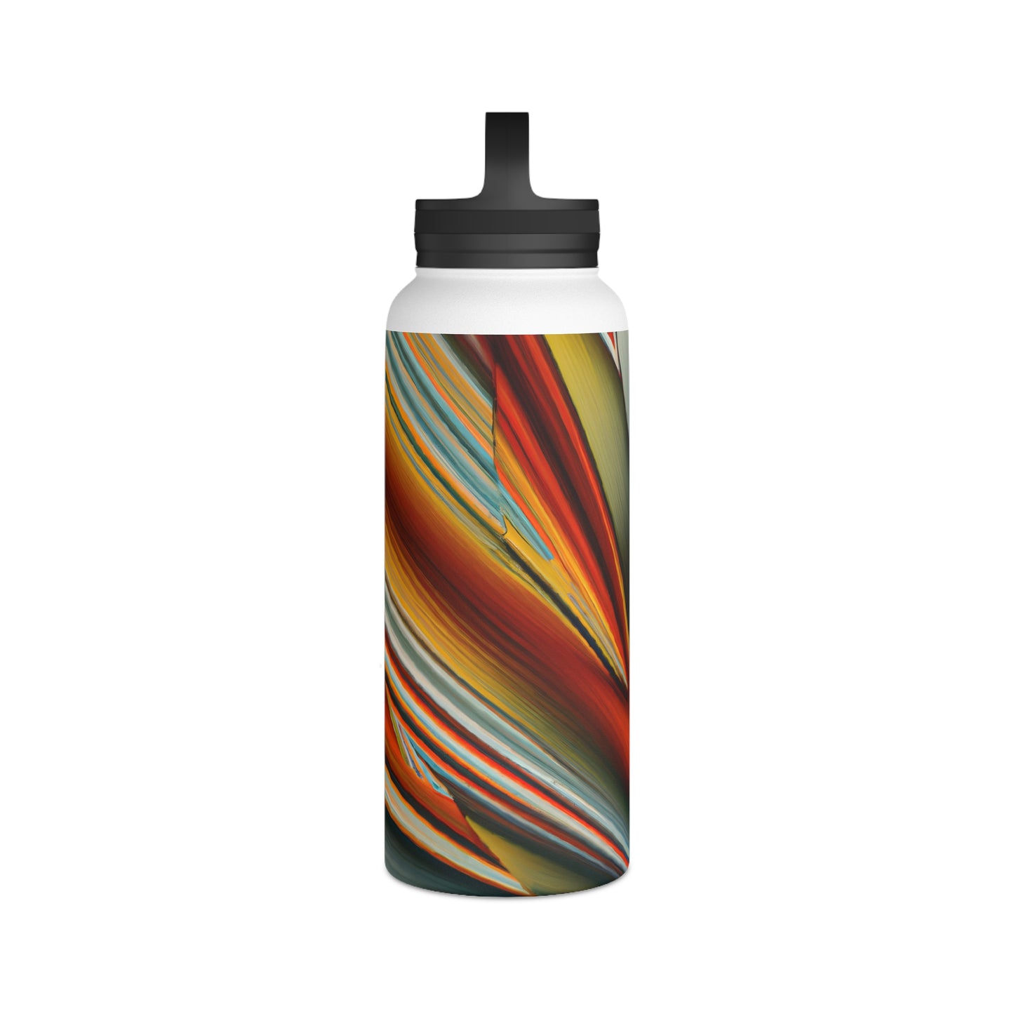 Melvin Strickland - Friction Force, Abstractly - Stainless Steel Water Bottle