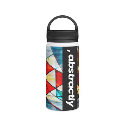 Lillian Czerny - Friction Force, Abstractly - Stainless Steel Water Bottle