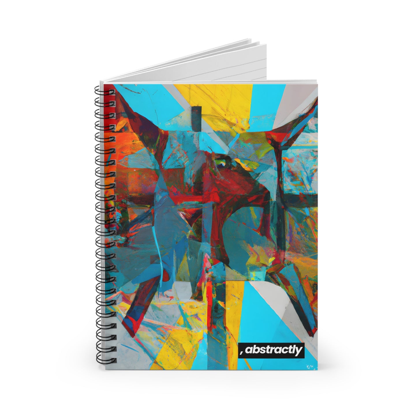 Roy Rosenberg - Strong Force, Abstractly - Spiral Notebook