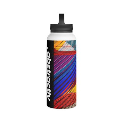 Beverly Weissman - Strong Force, Abstractly - Stainless Steel Water Bottle