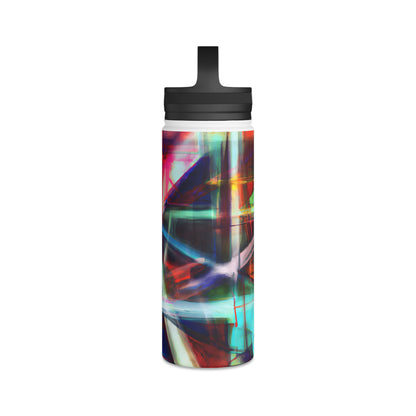 Leonard Kleinberg - Electric Force, Abstractly - Stainless Steel Water Bottle