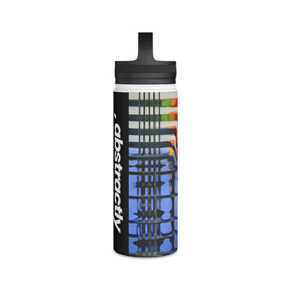 Leonardo Winterbourne - Strong Force, Abstractly - Stainless Steel Water Bottle