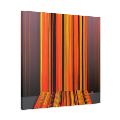 Leonor Fuentes - Normal Force, Abstractly - Canvas