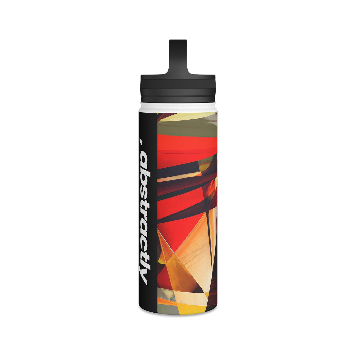 Miles Jefferson - Electromagnetic Force, Abstractly - Stainless Steel Water Bottle