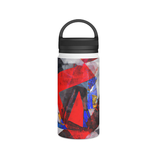 William Kerrigan - Friction Force, Abstractly - Stainless Steel Water Bottle