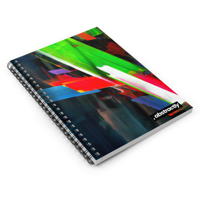 Perry Dennington - Strong Force, Abstractly - Spiral Notebook