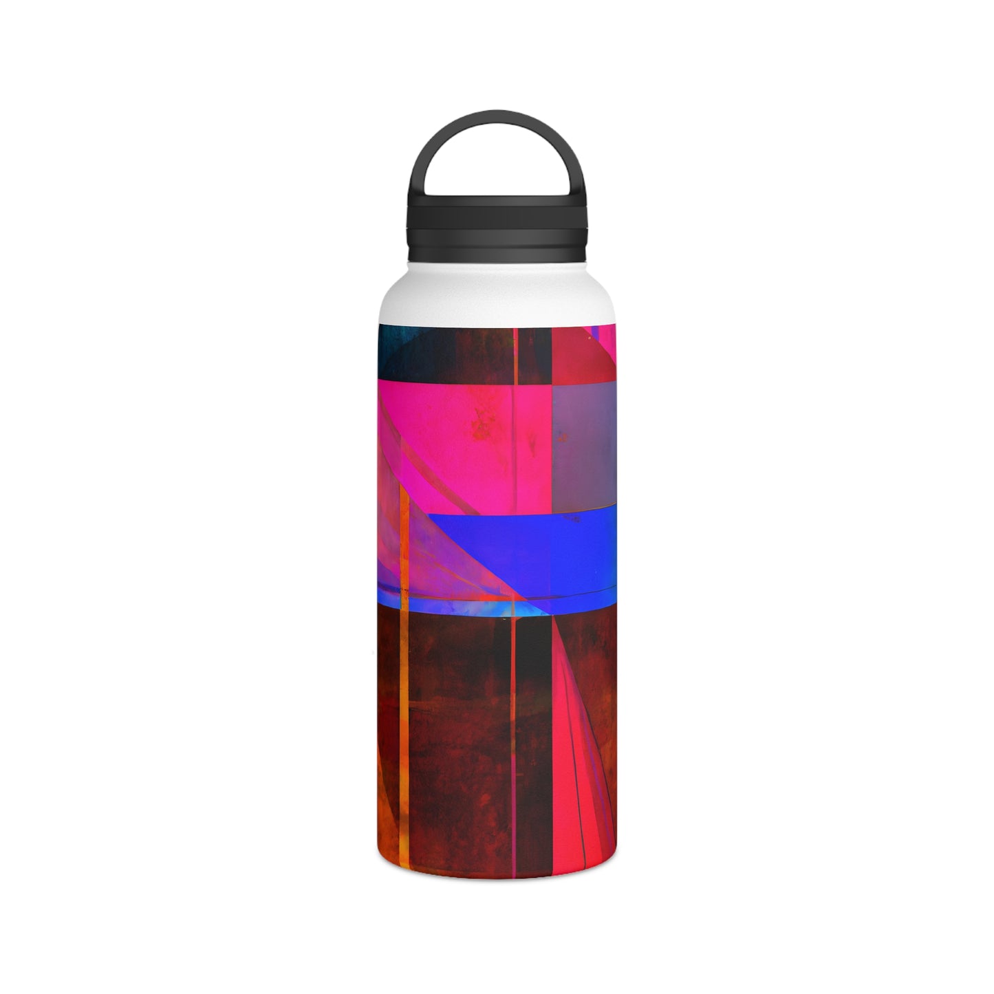 Marion Friesner - Strong Force, Abstractly - Stainless Steel Water Bottle