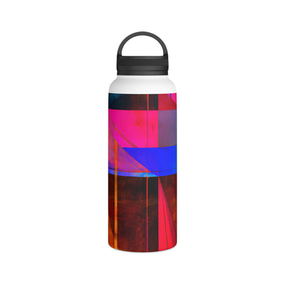 Marion Friesner - Strong Force, Abstractly - Stainless Steel Water Bottle