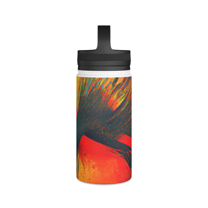 Frances Richter - Gravity Force, Abstractly - Stainless Steel Water Bottle