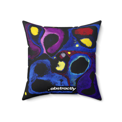 Zephyrium Oxide - Chemistry, Abstractly - Faux Suede Throw Pillow