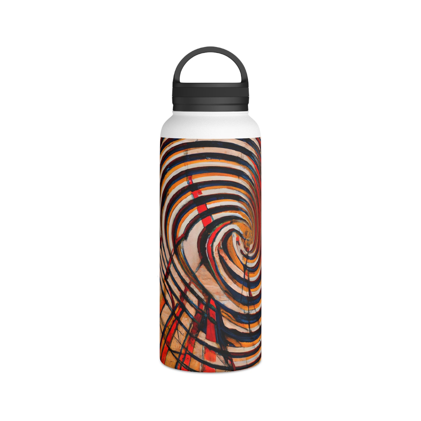 Adelaide Thornton - Magnetic Force, Abstractly - Stainless Steel Water Bottle