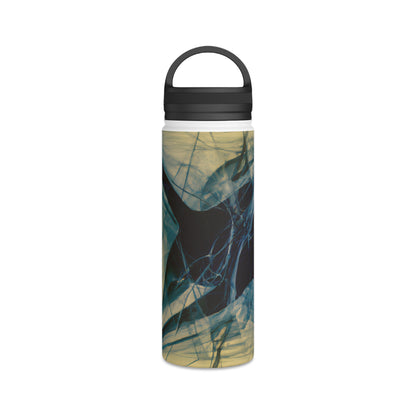 Helen Bertrand - Magnetic Force, Abstractly - Stainless Steel Water Bottle