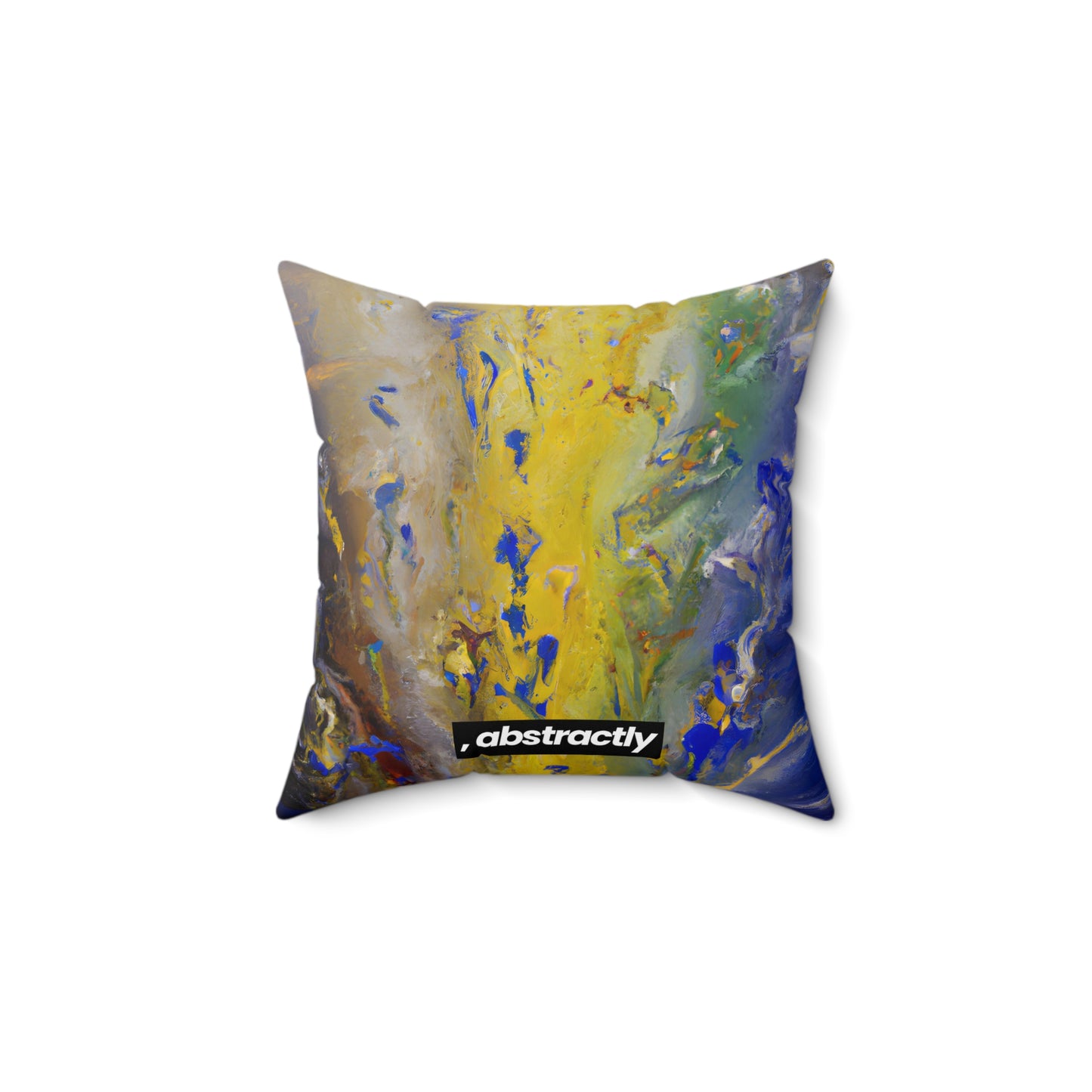 Lavoisier's Luminance - Chemistry, Abstractly - Faux Suede Throw Pillow