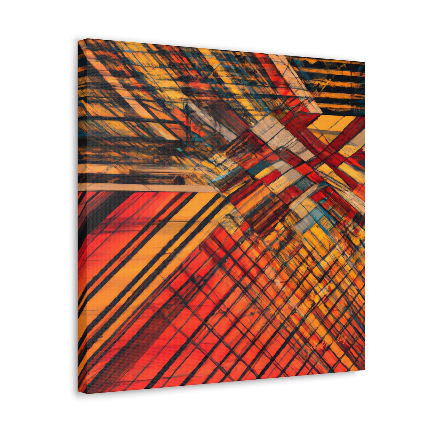 Milo Radcliffe - Strong Force, Abstractly - Canvas